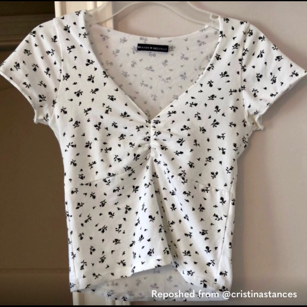 Pretty Floral Brandy Blouse